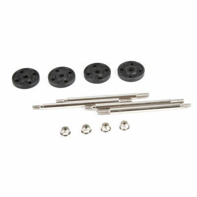 LOSI Stoßdämpferwelle & Kolben-Set – Für 1:5 DB XL RC-Modellauto, Vorne/hinten