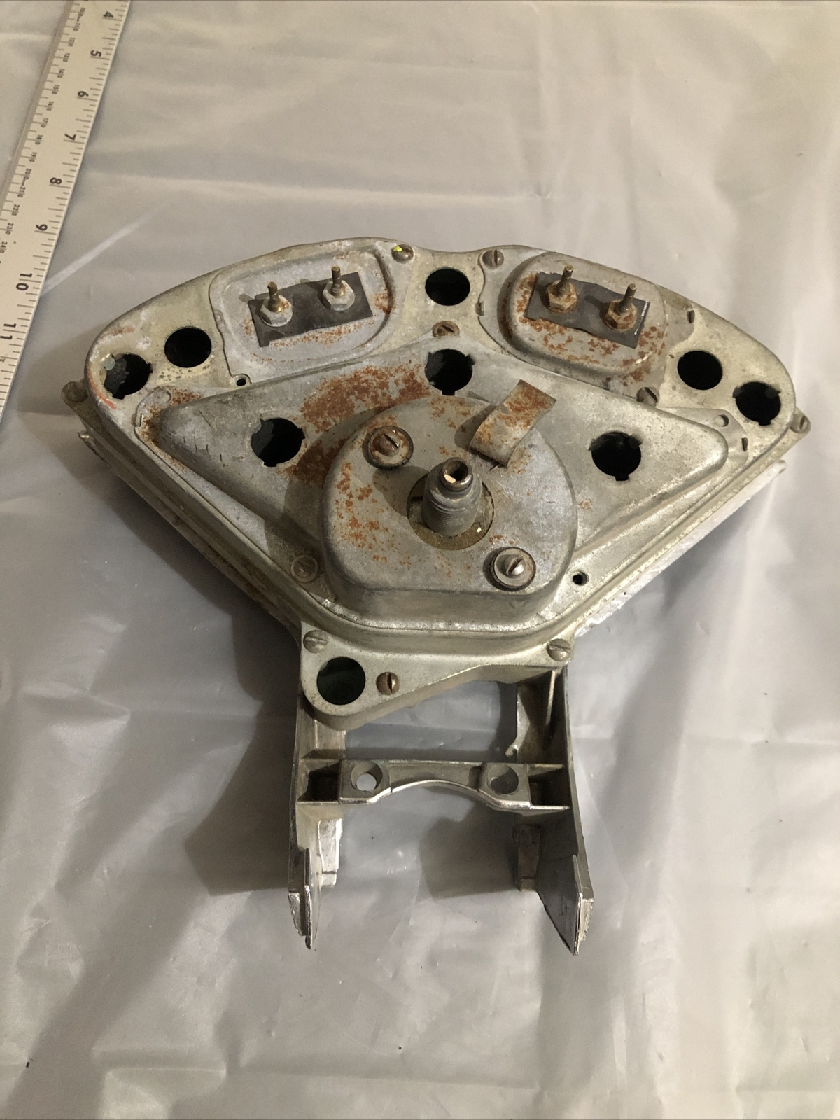 1955 1956 Chevrolet Bel Air Speedometer Manual Dash Gauge Cluster