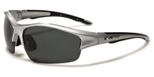 X-Loop Polarized Men's Sunglasses XL48102PZ , silver/black, NEW  FREE Ship 