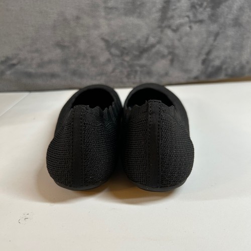 Skechers Cleo Love Spell Ballet Flats Comfort Shoes Stretch Black Womens 6.5 New - Picture 6 of 14