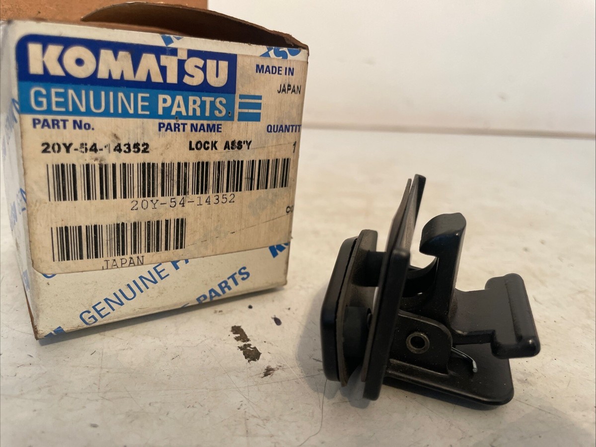 GENUINE KOMATSU LOCK ASSY 20Y-54-14352 NEW 20Y5414352 OEM | eBay