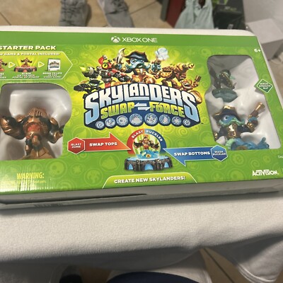 BRAND NEW 2013 MICROSOFT XBOX ONE SKYLANDERS SWAP FORCE STARTER PACK