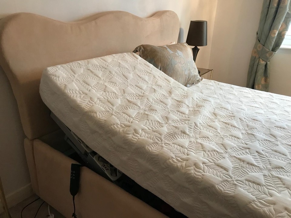 king size electric adjustable bed used eBay