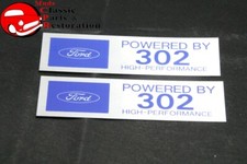 Ford Powered By Ford High Performance Valve Cover Decals Pair
