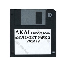 Akai S1000 / S3000 Floppy Disk AMUSEMENT PARK 2 V61058