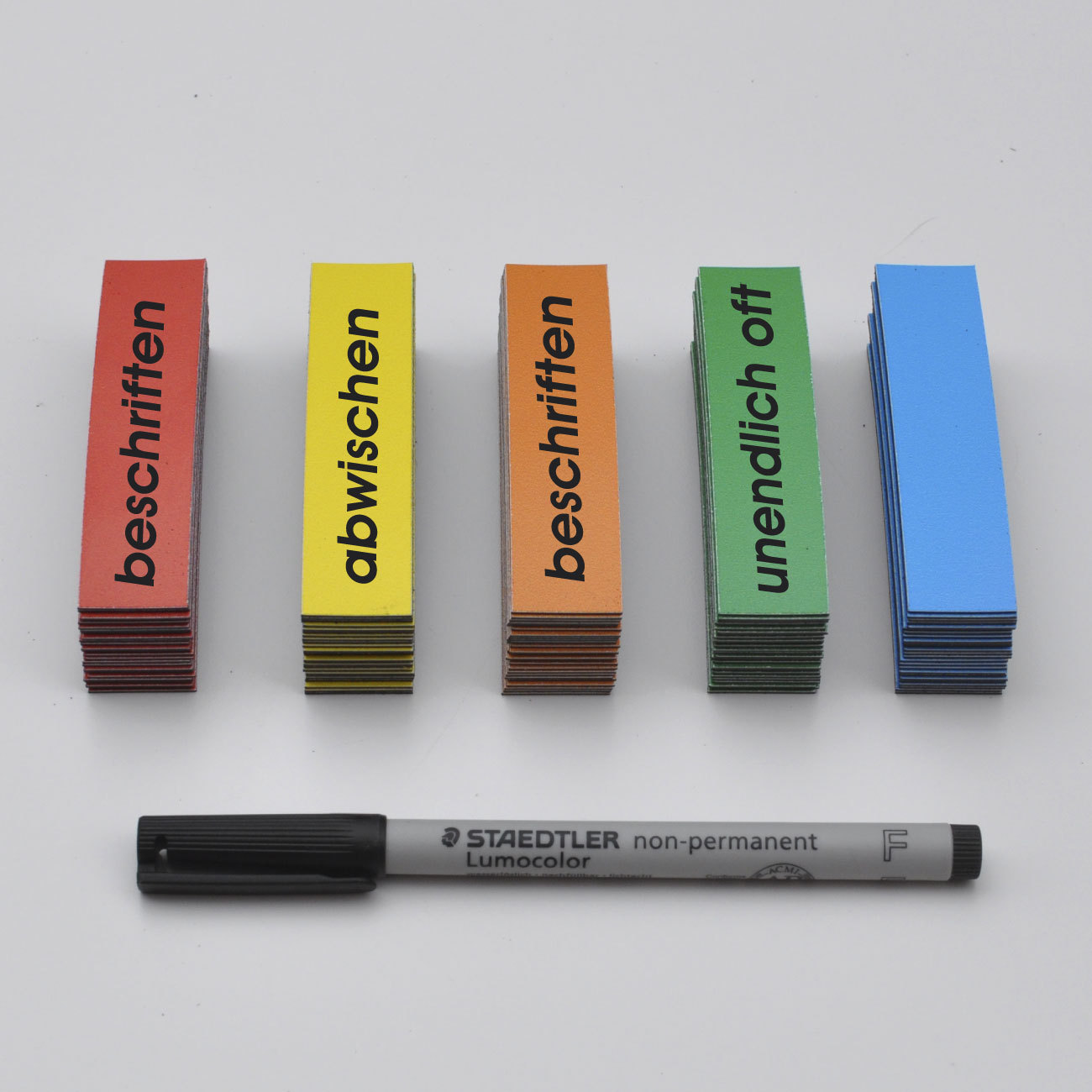 10 Stück Magnetschilder 80x120mm - Beschreibbar Für Kühlschrank Whiteboard