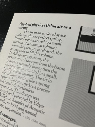 AR 3A 5 2AX 6 4XA 7 LST ORIGINAL SPEAKER BROCHURE PAMPHLET AD JO1324 - Picture 5 of 9