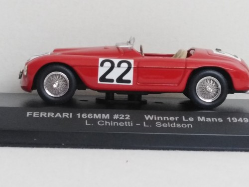 1/43 IXO Ferrari 166MM #22 Winner Le Mans 1949 - Picture 3 of 6