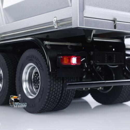 Metal Chassis Model RTR 1/14 RC Hydraulic RC Dumper 2Speed Tipper 3Axles NOLock - Picture 9 of 16