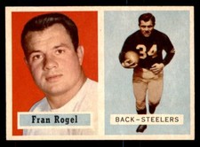 1957 Topps Football #27 Fran Rogel EX/MT *e1