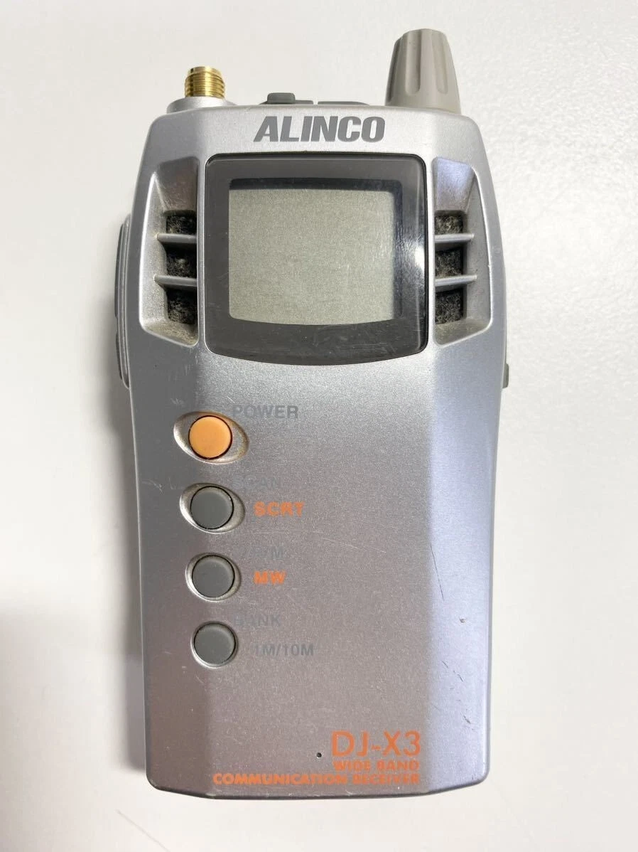 Alinco DJ-X3 Wideband Communication Receiver 0.1MHz-1299.995MHz