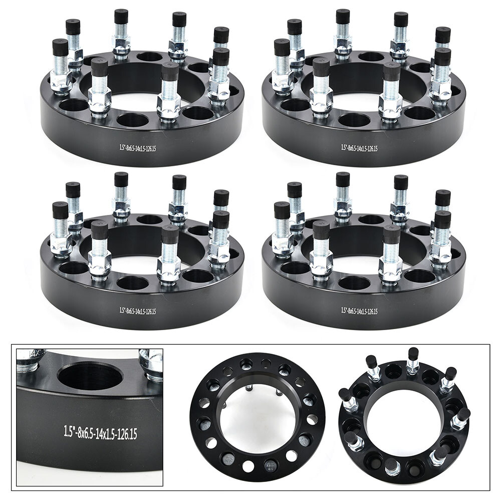 4Pcs 1.5" 8x6.5 Hub Centric Wheel Spacers For Dodge Ram 2500 3500 Front
