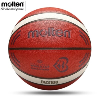 Molten B7G3100-Q2Z Basketball Standard Training Ball PU Material Indoor  Size 7