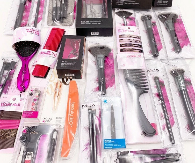 BELLEZA/MAQUILLAJE/COSMÉTICOS Herramientas Mixto Venta al por mayor Lote Paquete - 40 piezas Foto 3 de 4