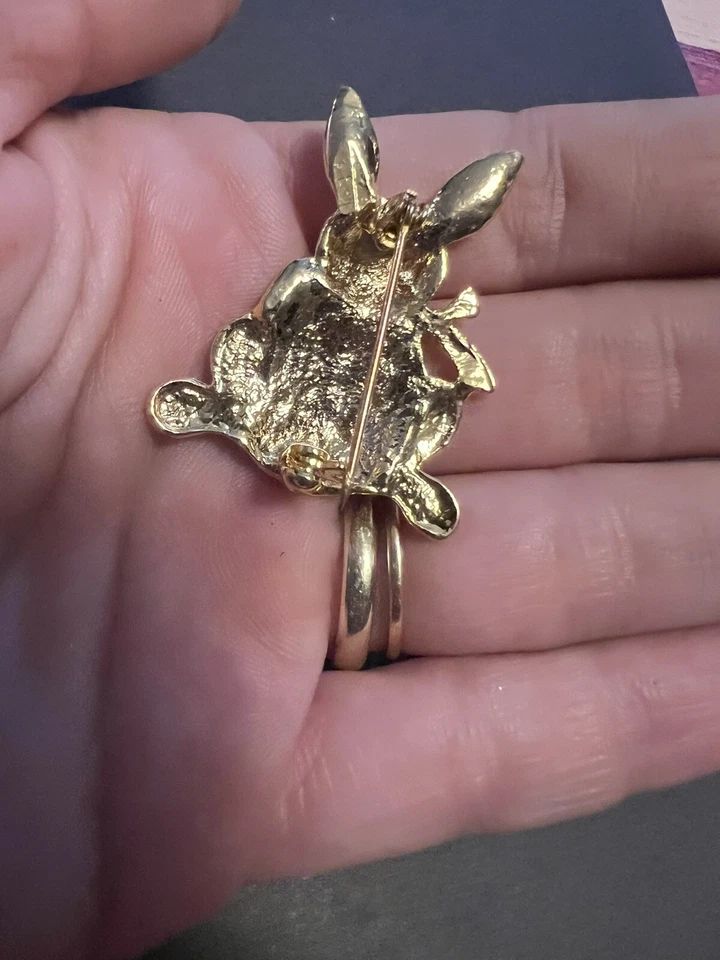 复古珐琅复活节兔子 — 第 2/2 张图片