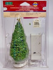 Lemax Xmas Shimmering Flashing Xmas Tree 34907 Released 2003 Retired 2005