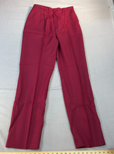 Vintage Women s Slacks Pants 16 Red Western Style Palmettos Pants Sears That Fit