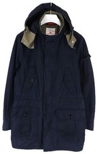 PEUTEREY Dominic Jacket Men's LARGE Adjustable Waist Removable Hood Half Lined