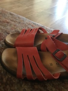 mephisto red sandals