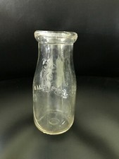 Old Half Pint Milk Bottle - A