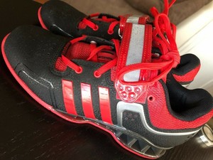 adidas weightlifting shoes red