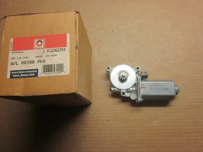1990-96 GM Power Window Motor NOS fits many #12362293
