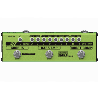 Bass Pedal With Tuner Compressor Octave Valeton Dapper Bass Multi