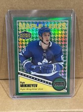 Ilya Mikheyev 07/15 Rookie Green 2019-20 O-Pee-Chee Toronto Maple Leafs (JC9)