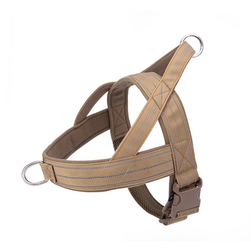 Imbracatura per Cani Riflettente Regolabile Nylon Imbracatura per Cani da Passeggio Imbracatura per Cani M/L/XL - Foto 5 di 14