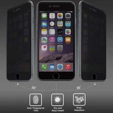 AMZER KRISTAL PRIVACY TEMPERED GLASS HD EDGE2EDGE SCREEN GUARD FOR iPHONE 6/6S