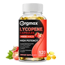 Lycopene Capsules Tomato Powerful Antioxidant Support Prostate Health 120 Pills