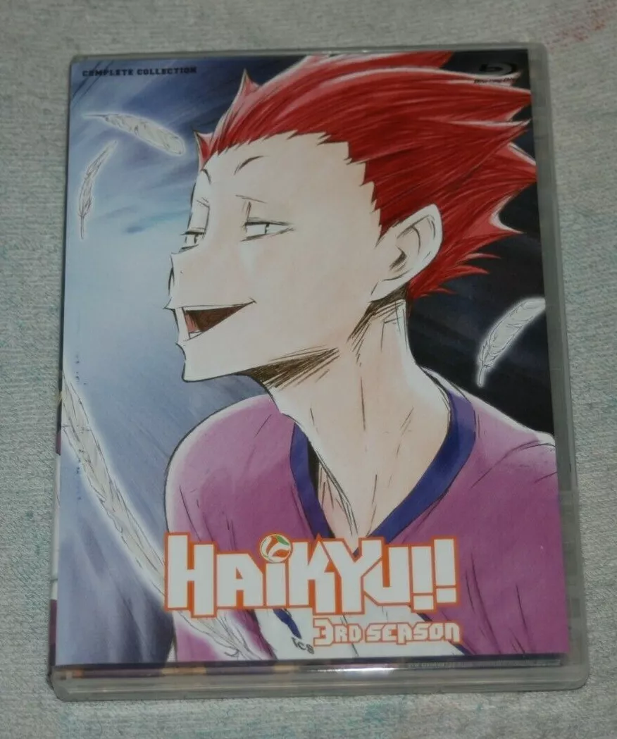 Cover of the Haikyuu!! To The Top Blu Ray and DVD Volume 6 : r/haikyuu