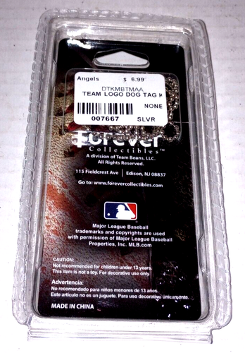 Los Angeles Angels (MLB) - Team Logo Dog Tag Necklace - Sport Tagz - New - Picture 2 of 3
