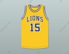 CUSTOM Jeff Hornacek 15 Lyons Township High School  Jersey 6Stitched S-6XL