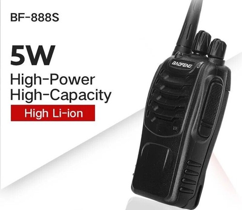 Neu 4pcs BF-888S Walkie Talkie Funkgeräte Handfunkgerät Sprachansage 16 Kanäle - Zdjęcie 5 z 18