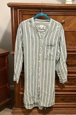 New Day Jean Shirt Dress Size M