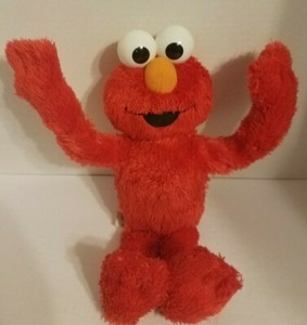 Hasbro My Peek-a-Boo Elmo 2013 Sesame Street Plush Toy Talks Covers Eyes | eBay