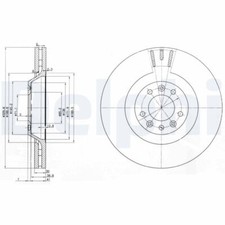 Disque de frein Citroen C5