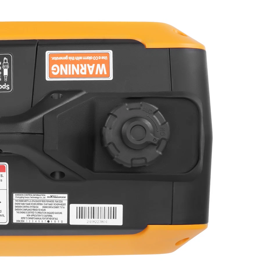 120V 2300W Inverter Generator Portable light weight Gas Power For Outdoor - Image 4 of 4