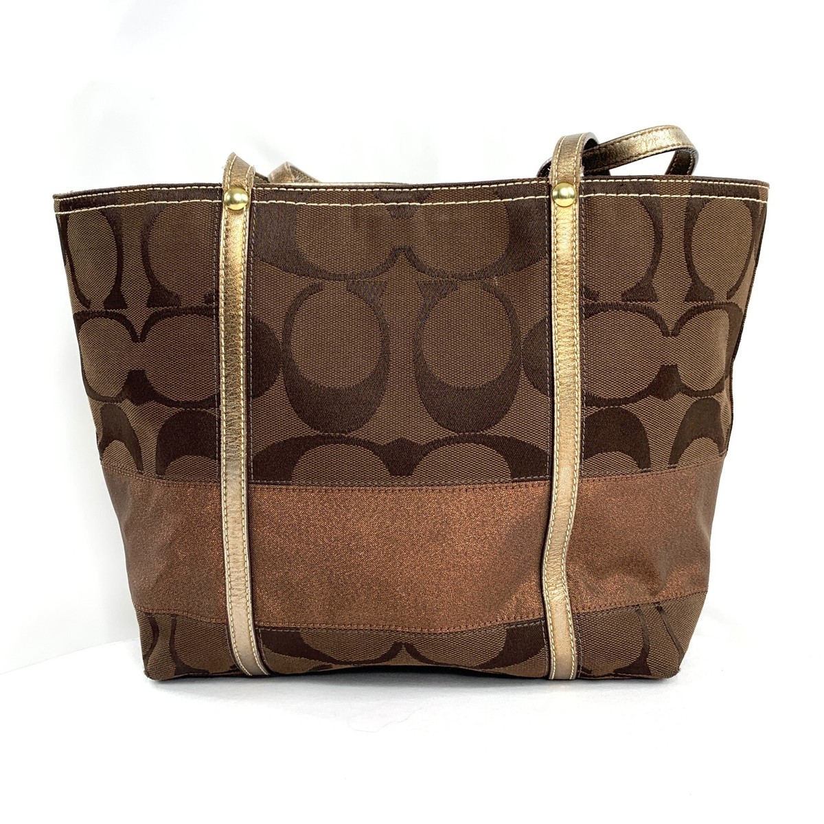 COACH ブラウンロゴ柄バッグ コーチ COACH 2wayバッグ （ブラウン系） -アウトレット通販