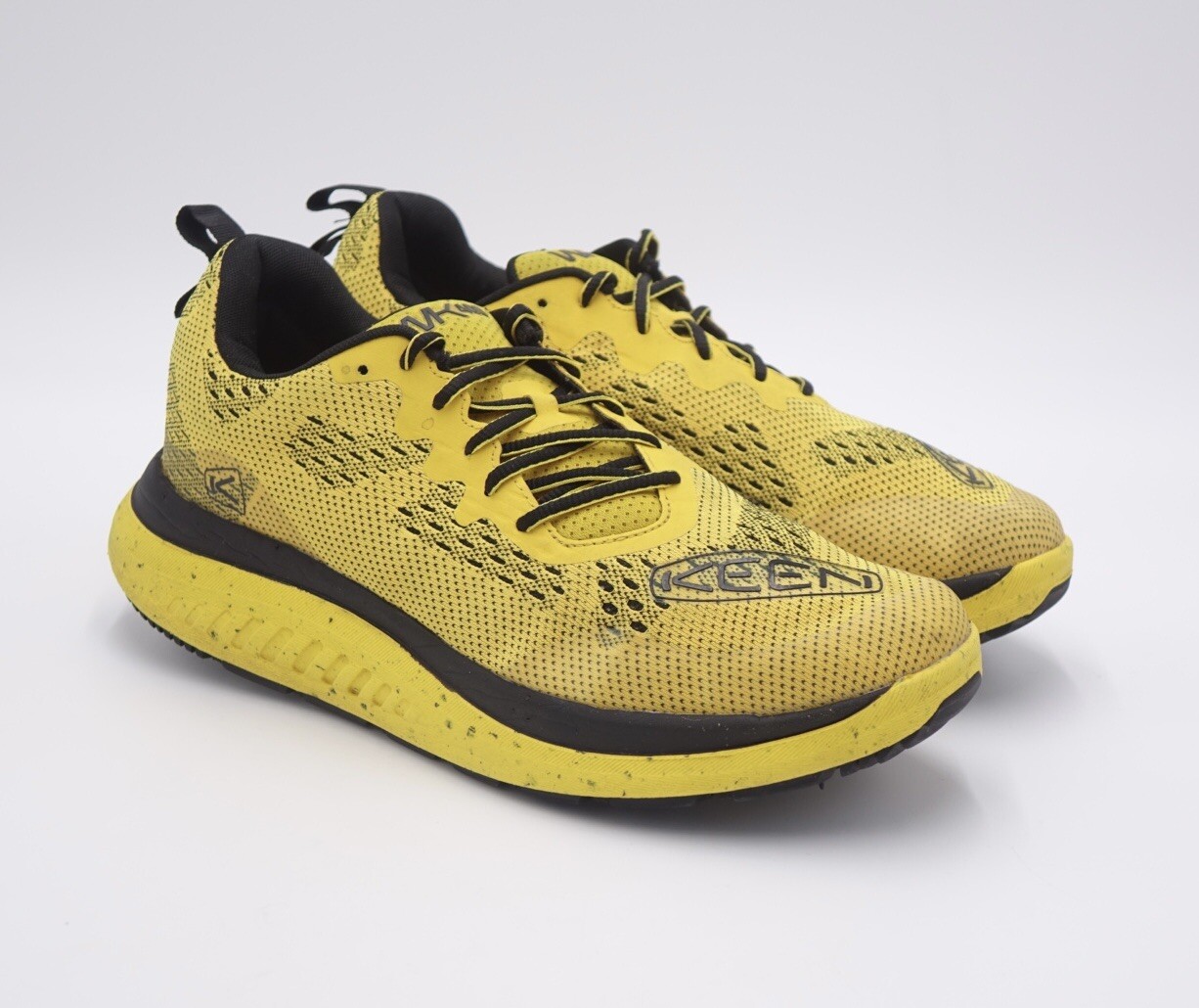 Scarpe da passeggio Keen WK400 da uomo taglia 11 gialle nere