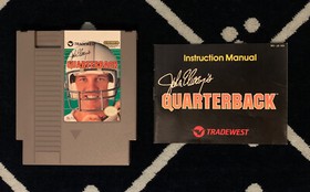John Elway's Quarterback (Nintendo NES) Complete in Box NR MINT CIB