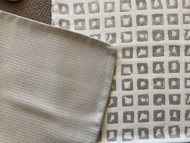 Set 4: 18" & 19.5" Luxury Pillow Covers Gray Tan Taupe Tweed- Comp Pottery Barn