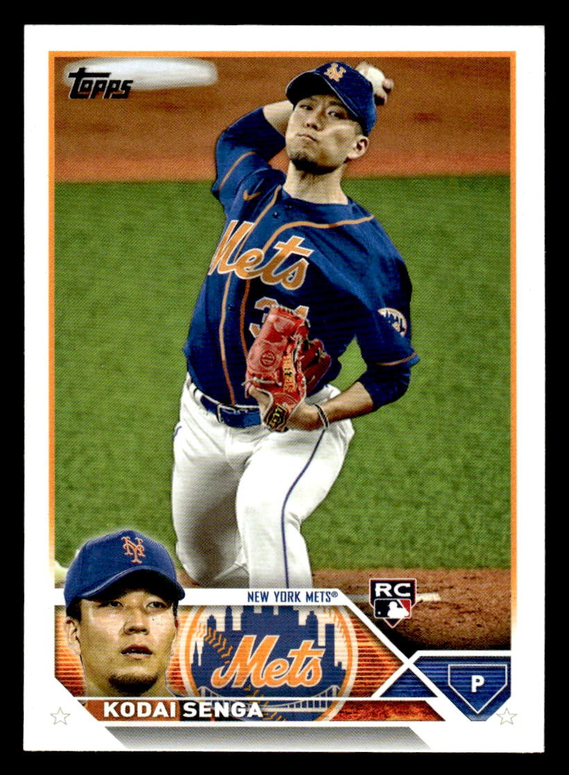 2023 Topps #362 Kodai Senga Rookie Card New York Mets
