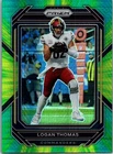 2022 Panini Prizm Football Hyper Logan Thomas #296 PSA 10