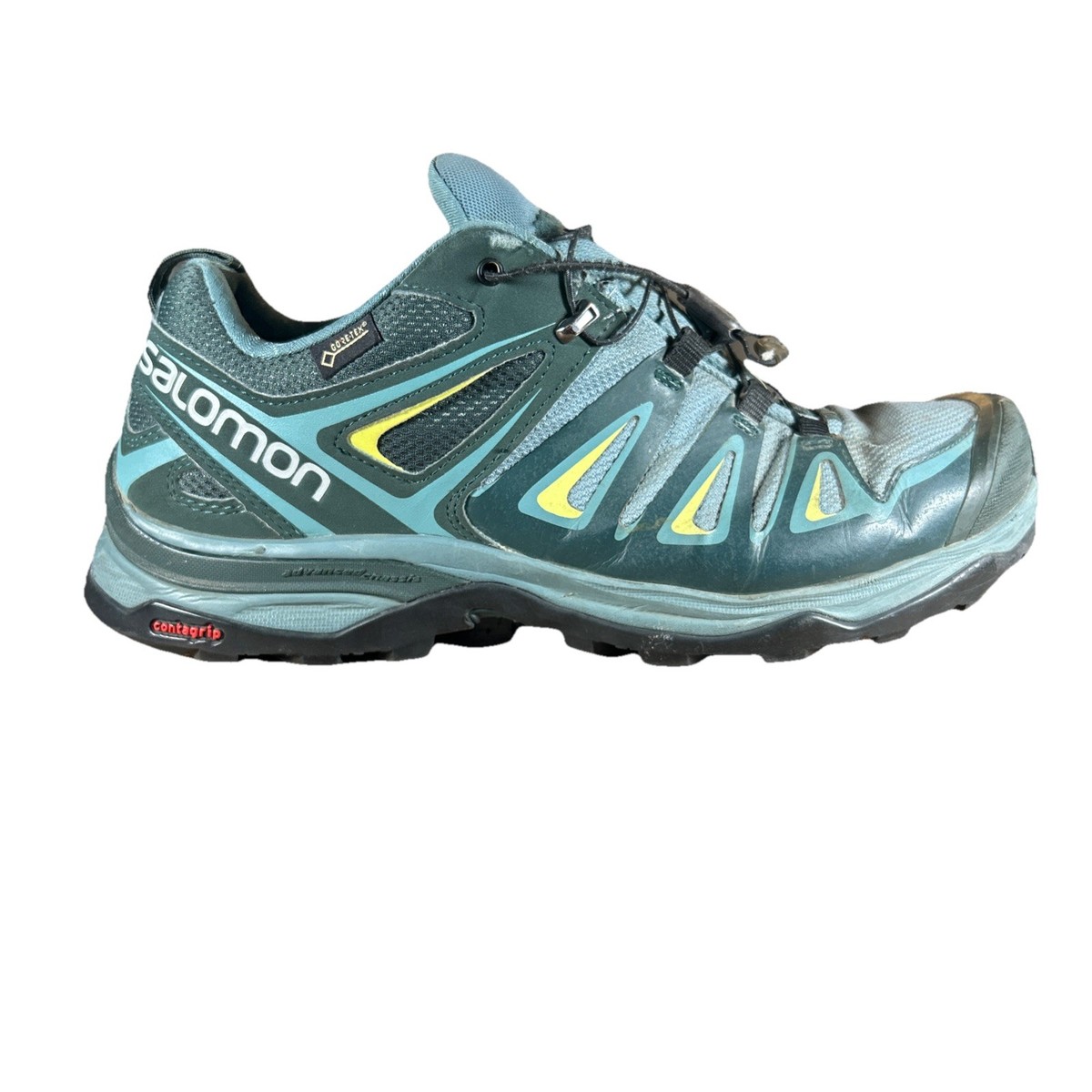 Salomon X Ultra 3 GTX Hiking Shoes Women's Gore-Tex Green Size 9-9.5 | eBay