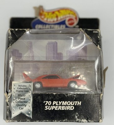1998 Hot Wheels Collectibles  70 Plymouth Superbird Black Box 1:64 LE MIB