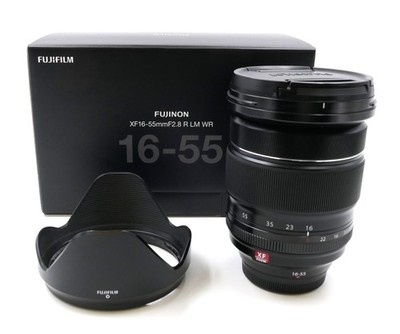 FUJIFILM FUJINON XF 16-55mm F2.8 R LM WR, NEUWERTIGER ZUSTAND