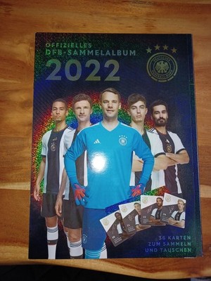 DFB Fußball WM 2022 REWE Sammelalbum Kompletter Satz mit allen 35 Karten