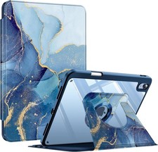 Rotating Case for iPad A16 11th Gen 11 Inch 2025 Swiveling Stand Clear Cover